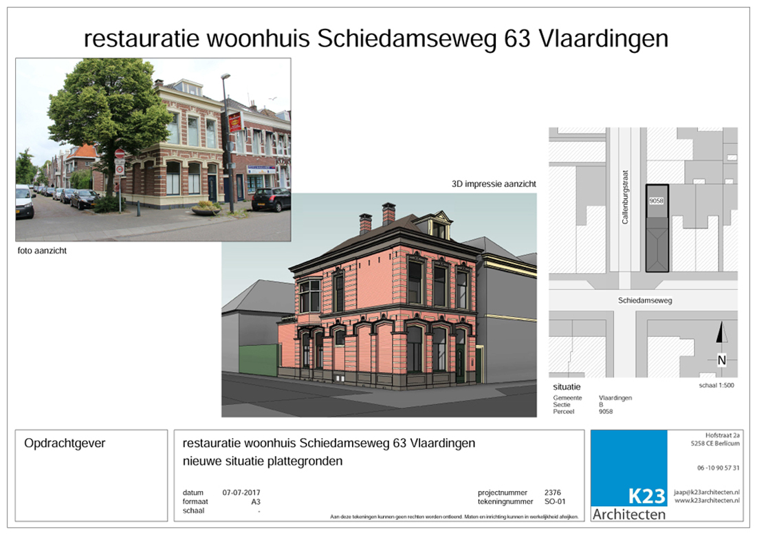 Restauratie woonhuis Vlaardingen