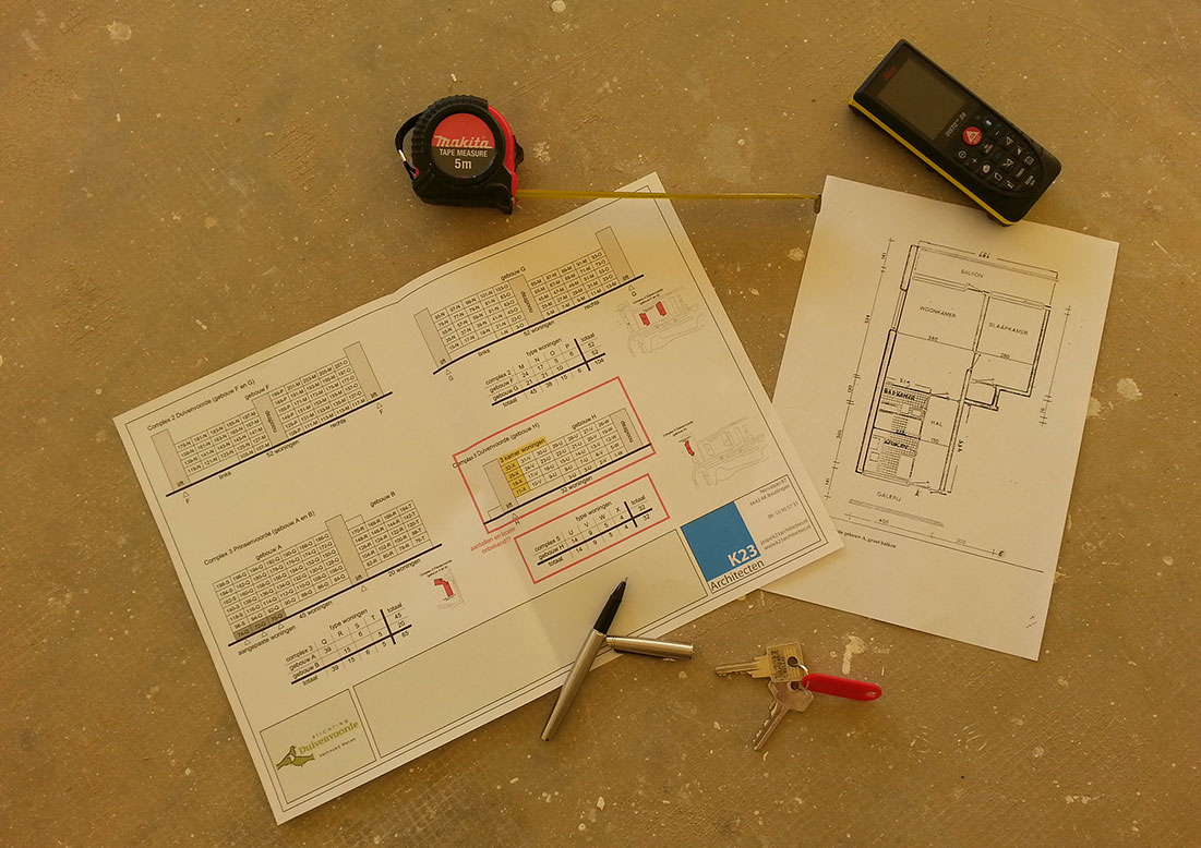 Verkooptekeningen woningen Leidschendam